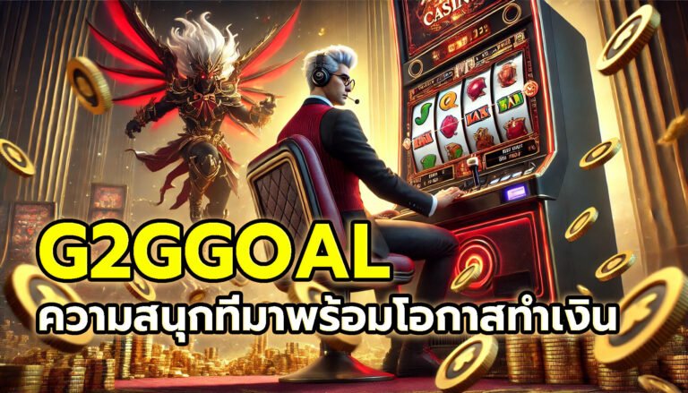 G2GGOAL ความสนุกที่มาพร้อมโอกาสทำเงิน